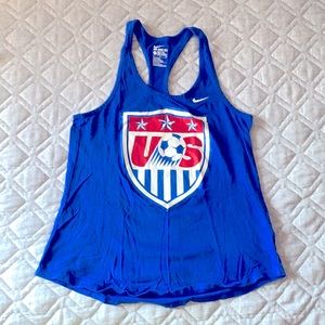 Used Size small US soccer tank